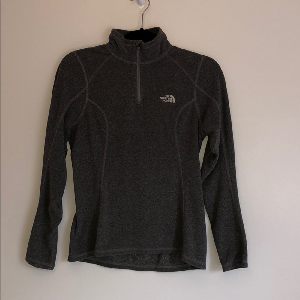 North Face quarter zip sweatshirt